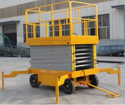30 feet 9 meter tow able electric scissor lift 1