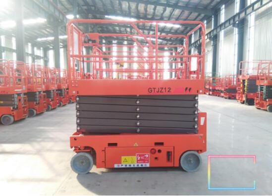 32 feet 10 meter electric scissor lift 2